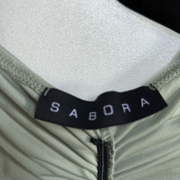 Sabora Strapless Ruched Dress in Soft Cream - Picture 5 of 5